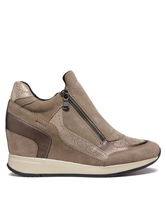 Geox Snīkeri Geox D Nydame D620QA 022JS C6029 Bēšs