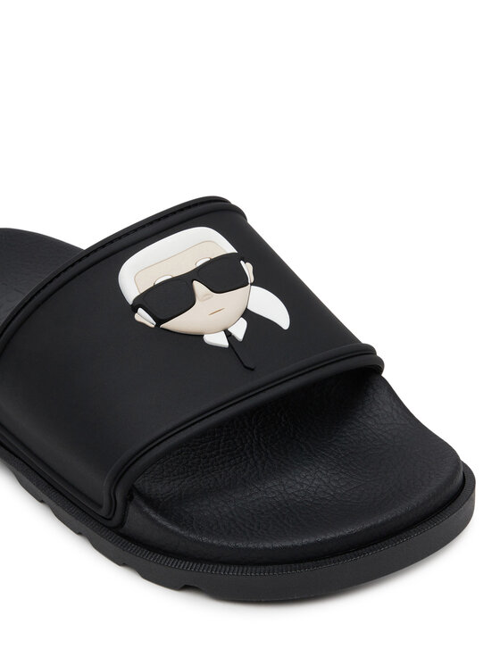 KARL LAGERFELD Шльопанці KARL LAGERFELD Kondo Tred KL80970N Чорний