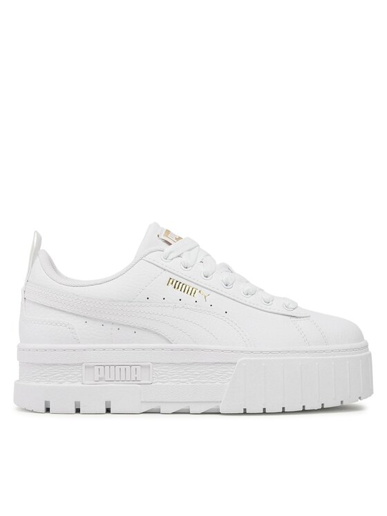 Puma Снікерcи Puma Mayze Lth Jr 384527 Білий