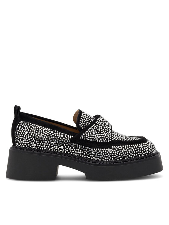 Badura Loafersy Badura SERPA-24747 Czarny