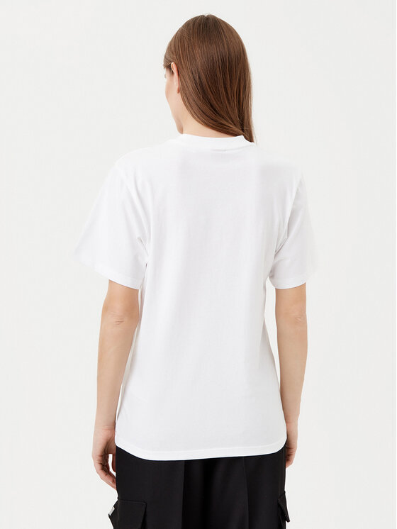 HUGO HUGO Футболка Vintage 50534545 Білий Boxy Fit