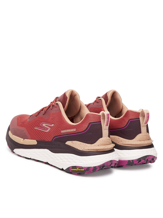 Skechers Παπούτσια για Τρέξιμο Skechers Max Cushioning Elite Trail 2.0 129165/RUST Μπορντό
