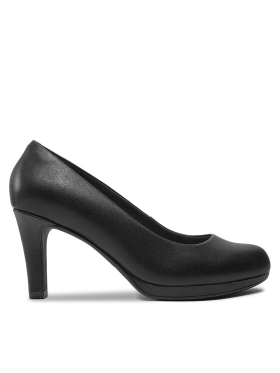 Clarks Туфлі Clarks Adriel Viola 261293594 Чорний