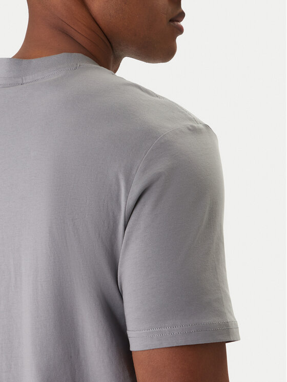 Napapijri Napapijri Camiseta Smallbox NP0A88TR Gris Regular Fit