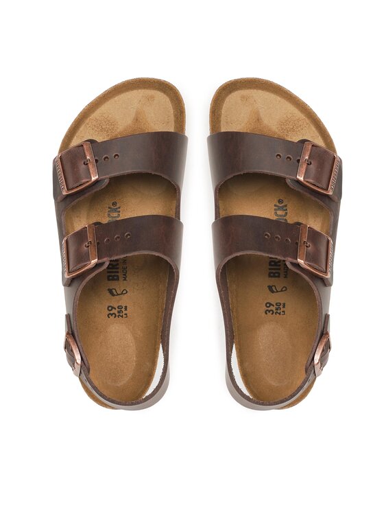 Birkenstock Босоніжки Birkenstock Milano 34871 Коричневий