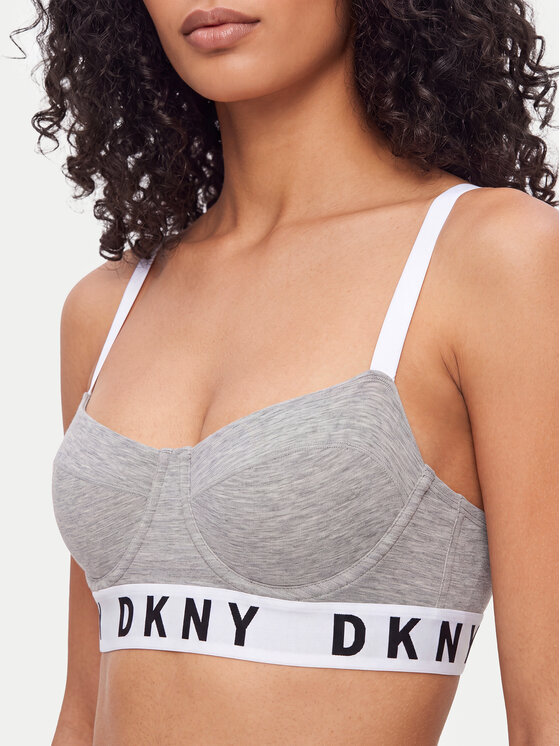 DKNY DKNY Liemenėlė su lankeliais DK4521 Pilka
