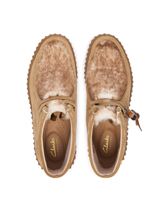 Clarks Черевики Clarks Torhill Moss 26329429 Світло-бежевий