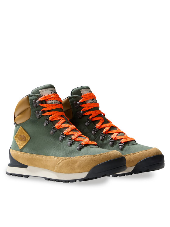 The North Face Trekingová obuv The North Face M Back-To-Berkeley Iv Textile Wp NF0A8177OIK1 Zelená