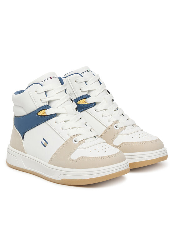 Tommy Hilfiger Superge Tommy Hilfiger High Top Lace Up T3X9-34364-1269 M Bela