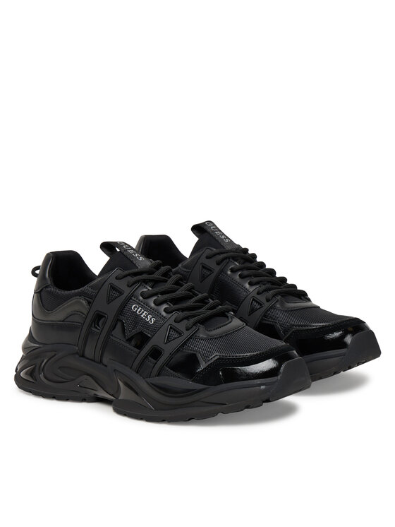 Guess Αθλητικά Guess FMFUNO ELL12 Μαύρο