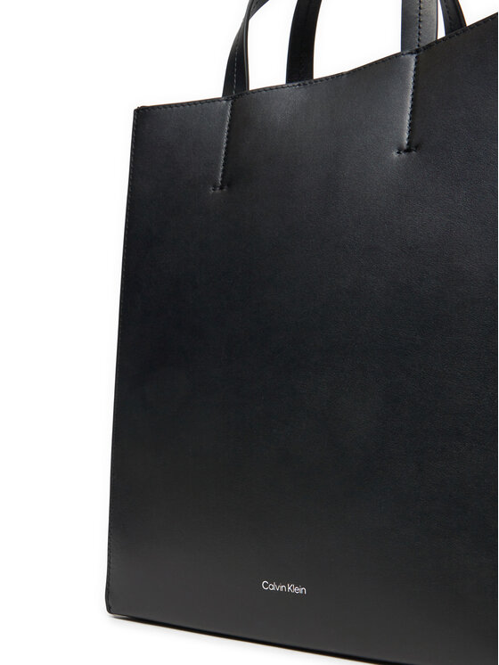 Calvin Klein Borsetta Calvin Klein Line Lthr Mini Tote 32 LV04F3002G Nero