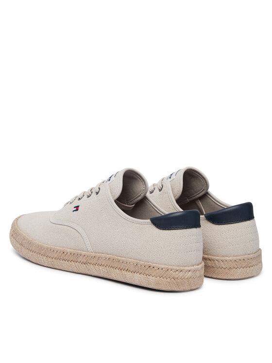 Tommy Hilfiger Espadryle Tommy Hilfiger Th Hi Vulc Core Jutte Canvas FM0FM05872 Szary
