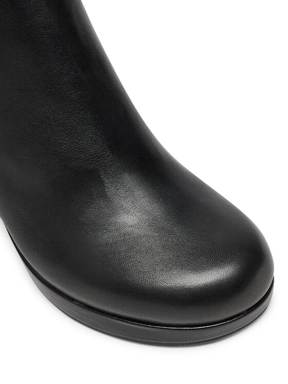 KARL LAGERFELD Škornji KARL LAGERFELD KL39044 Črna
