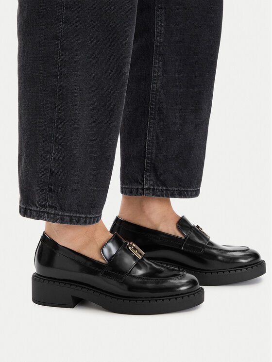Furla Loafersy Furla New Legacy YJ81FNL BX4042 AL O6000 Černá
