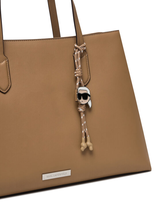 KARL LAGERFELD Ročna torba KARL LAGERFELD B1W30001 Rjava
