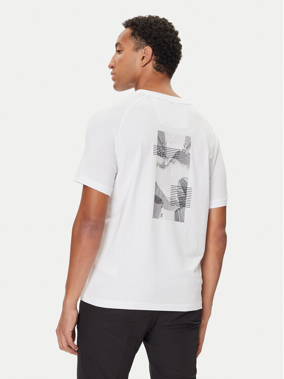 BOSS BOSS Camiseta Stripe Zone 50548093 Blanco Relaxed Fit