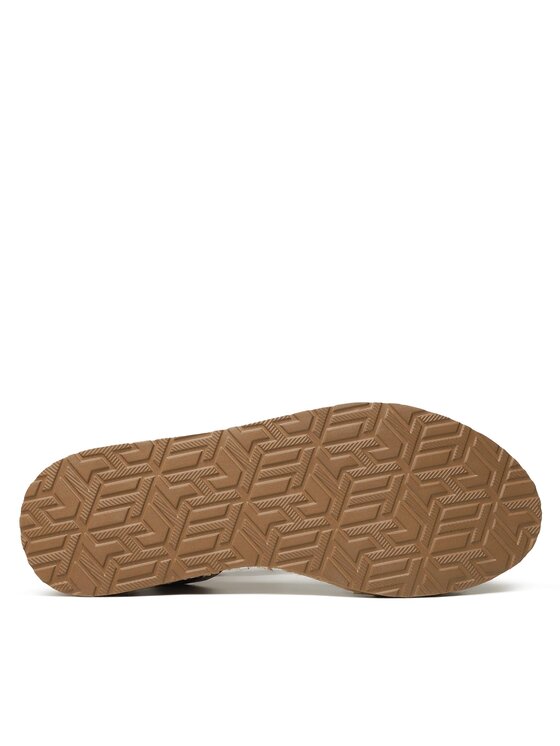Tommy Hilfiger Espadryle Tommy Hilfiger Low Wedge Sandal FW0FW07080 Brązowy