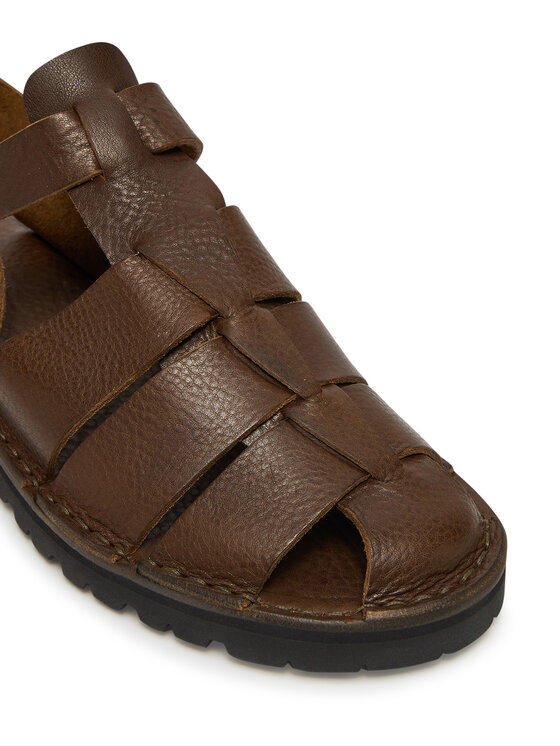 Fracap Sandále Fracap D034 Hnedá