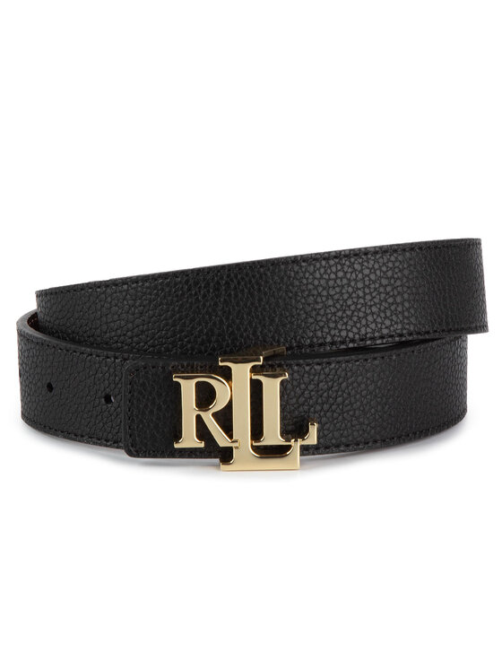 LAUREN RALPH LAUREN Cinturón para mujer Lauren Ralph Lauren Rev Lrl 30 Drc Med 412754803001 Negro