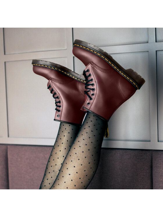 Dr. Martens Берци Dr. Martens 1460 Smooth 10072600 Бордовий