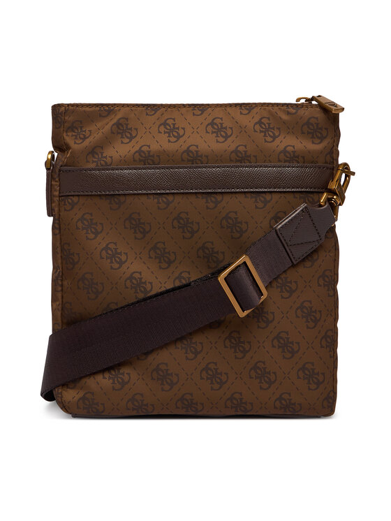 Guess Плоска сумка Guess HMBENP P6123 Коричневий