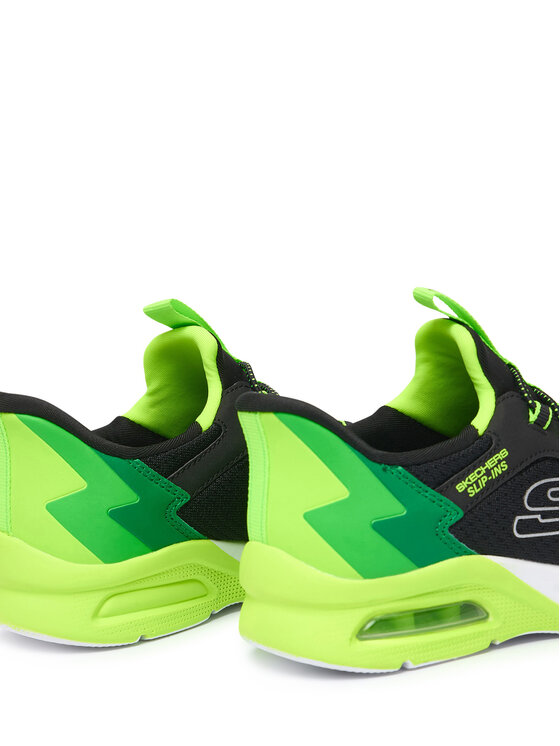 Skechers Снікерcи Skechers MICROSPEC MAX - BRISK-STRIPE 403890L/BKLM Чорний