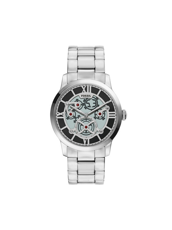 Fossil Uhr Fossil Townsman Big Tic FS6192 Silberfarben