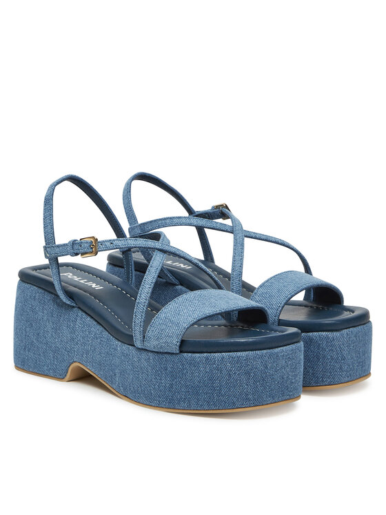 Pollini Босоніжки Pollini SA16318I0MTQ0707 Голубий