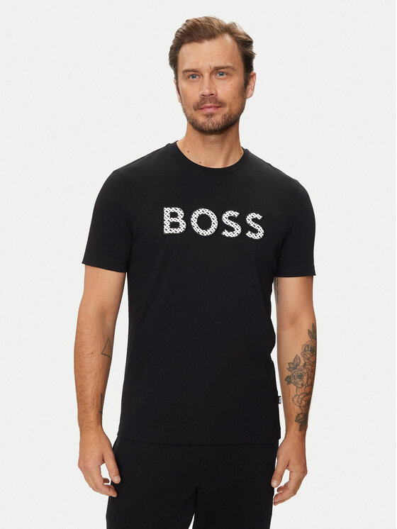 BOSS Boss Футболка C-Thompson 06 50521520 Чорний Regular Fit
