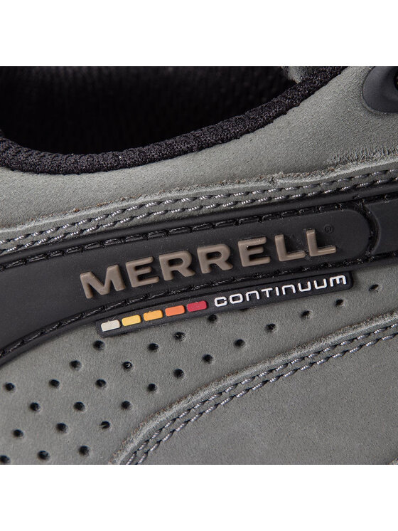 Merrell Pārgājienu apavi Merrell Chameleon II Leather J80553 Pelēks