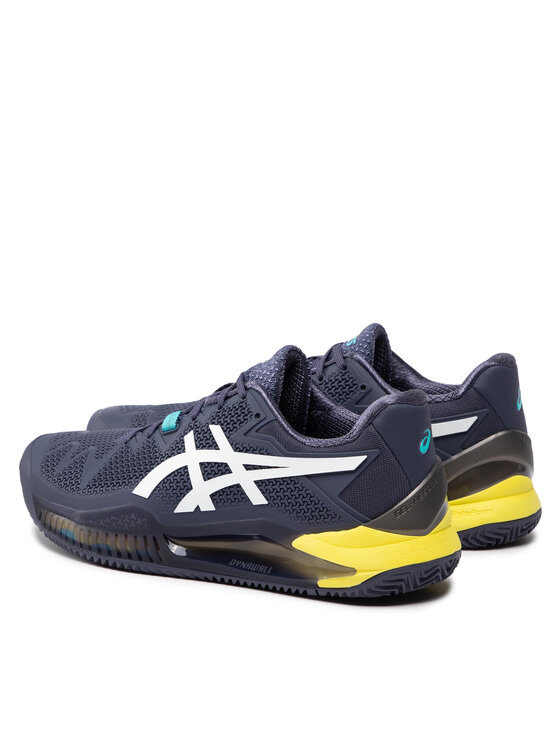 Asics Teniszcipők Asics Gel-Resolution 8 Clay 1041A076 Sötétkék