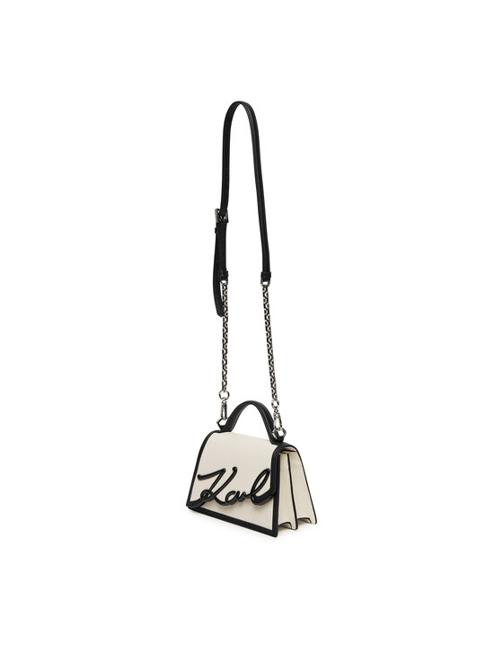 KARL LAGERFELD Дамска чанта KARL LAGERFELD A1W30224 Бял