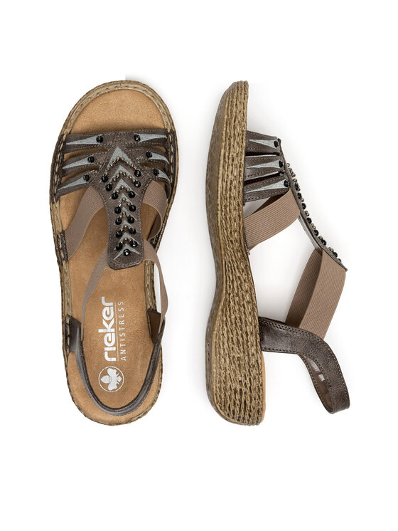 Rieker Basutės Rieker 65861-45 Ruda