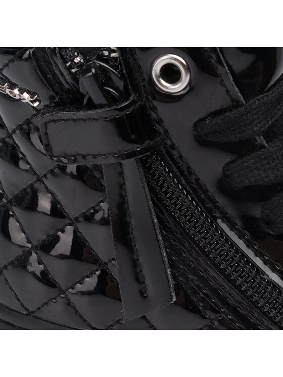 Geox Sneakersy Geox J Kalispera G. D J944GD 000HH C9999 M Čierna
