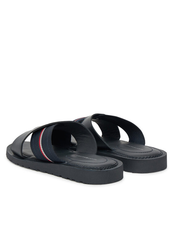 Tommy Hilfiger Šľapky Tommy Hilfiger FM0FM05415 Tmavomodrá