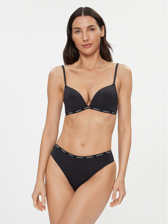 Guess Guess Besiūlė liemenėlė O3YC02 KBS50 Juoda