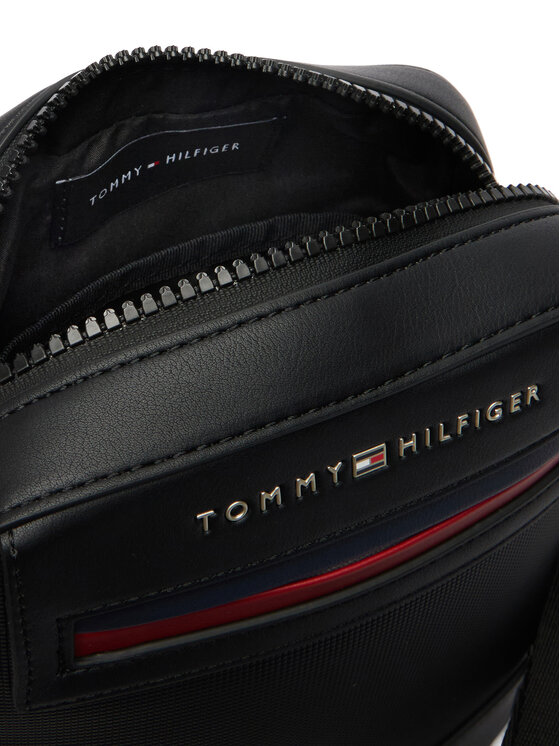 Tommy Hilfiger Somiņa Tommy Hilfiger Th Foundaiton Mini Reporter AM0AM14156 Melns