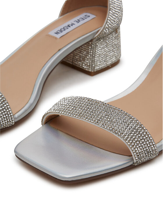 Steve Madden Босоніжки Steve Madden Gena-R SM11003580 Срібний