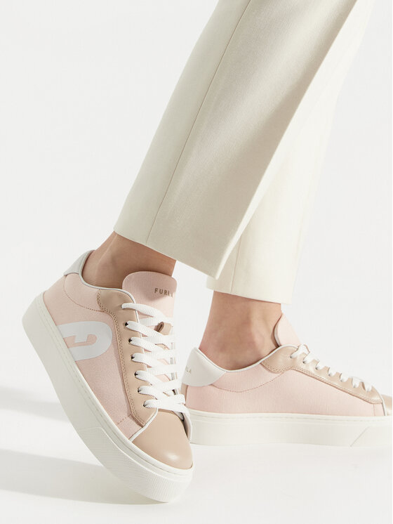 Furla Snīkeri Furla Joy Lace-Up Sneaker T.20 YH77FJO-BX2903-B1T00-44013900 Bēšs