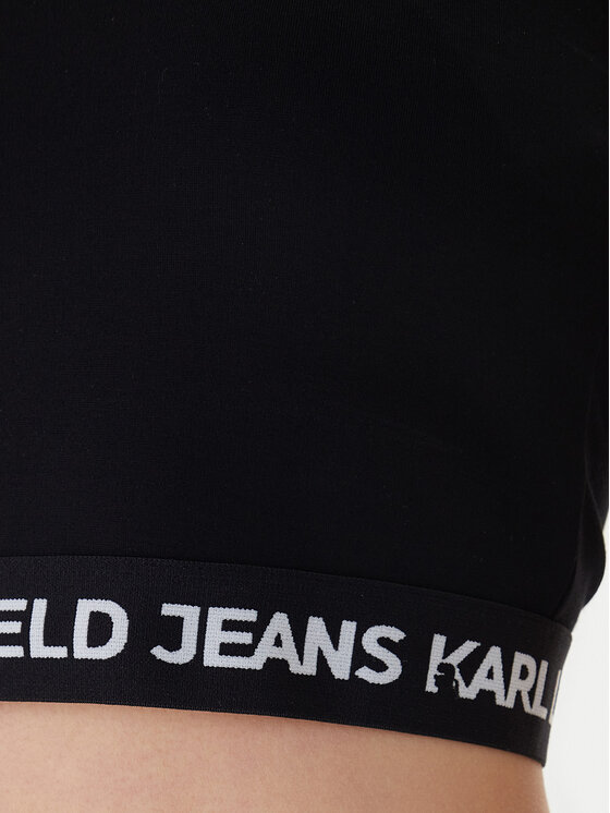 Karl Lagerfeld Jeans Karl Lagerfeld Jeans Top B1W17048 Negro Slim Fit
