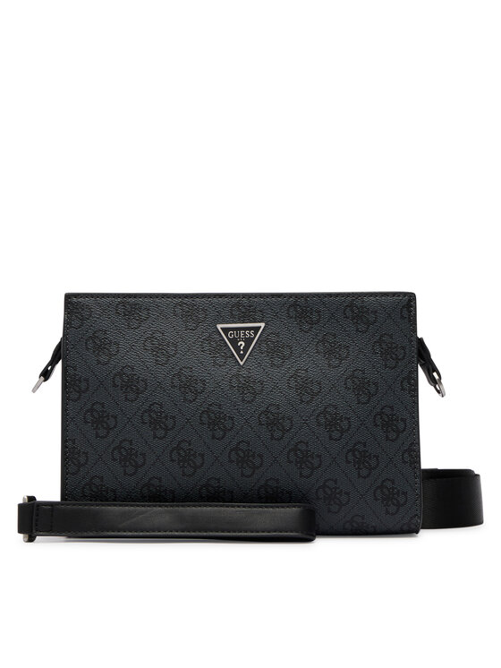 Guess Плоска сумка Guess HMMILO P6157 Чорний