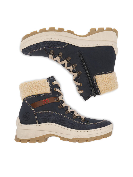Rieker Ghete Rieker CEO-X9338-14 Bleumarin