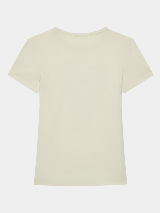 Guess Guess Póló J3BI20 KBDN0 Ekru Regular Fit