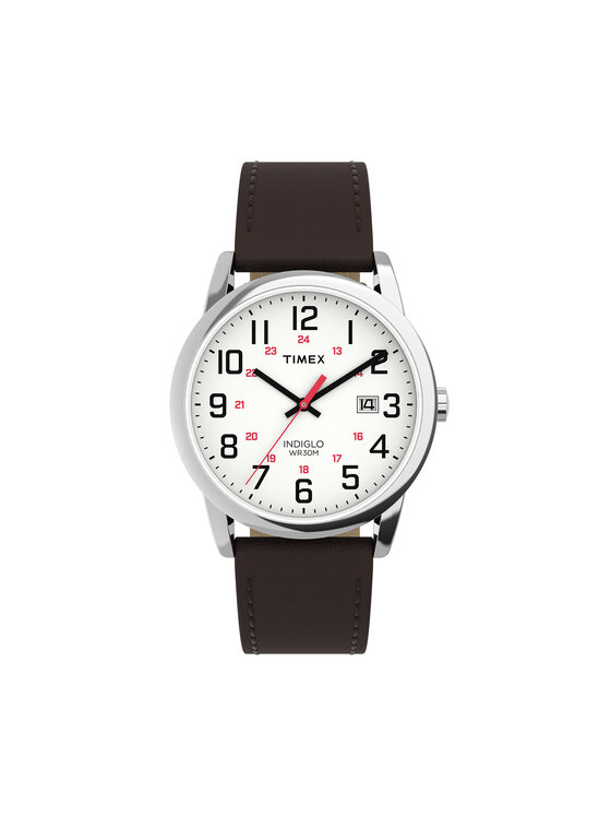 Timex Hodinky Timex Easy Reader Classic TW2Y12600 Hnedá