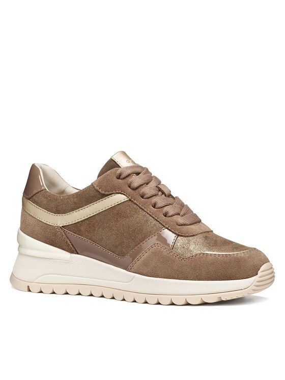Geox Sneakersy Geox D Desya D6500A 0QM22 C6002 Svetlo hnedá