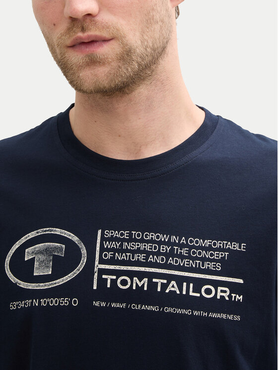 Tom Tailor Tom Tailor Komplet t-shirt majic﻿ 1047047 Pisana Regular Fit