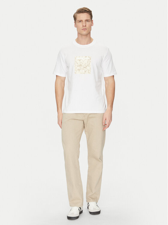 Jack & Jones Jack & Jones Футболка Tarmac 12273239 Білий Regular Fit