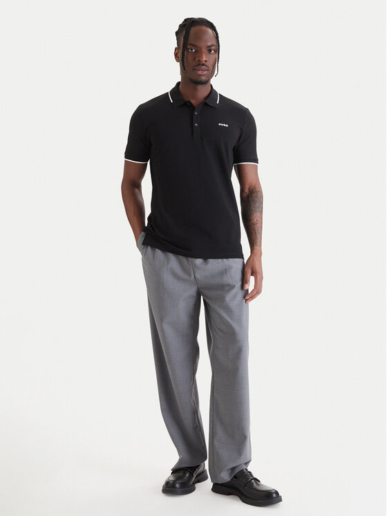 HUGO HUGO Polo Dinoso222 50467344 Negro Slim Fit