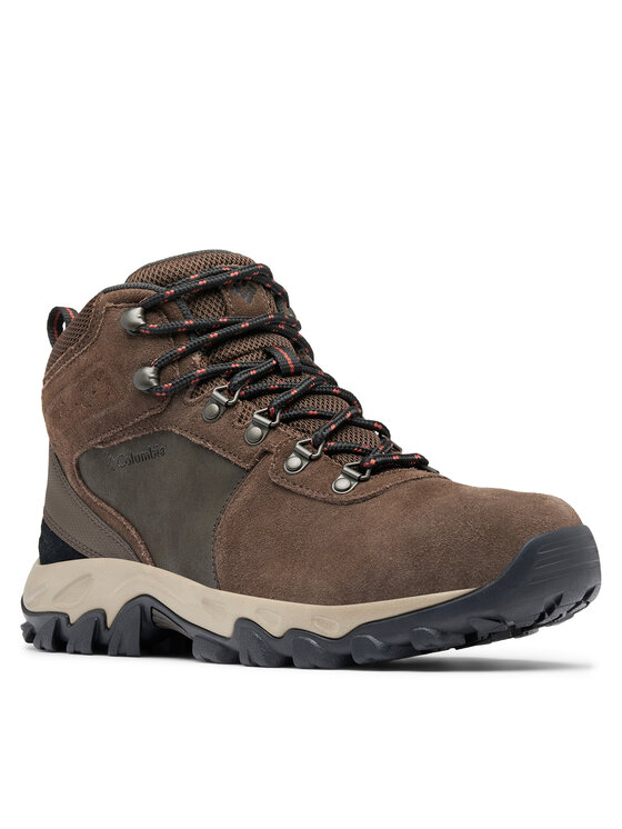 Columbia Trekingová obuv Columbia Newton Ridge Plus II Suede Wp 1746411 Hnedá