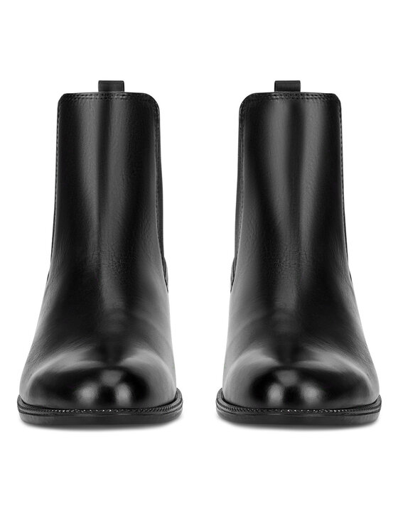 Lasocki Jātnieku stila puszābaki Lasocki RST-MERLOT CHAIN-01 Melns